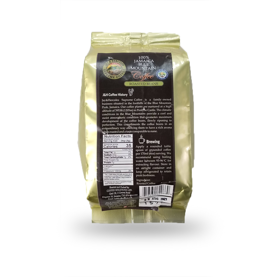 Jay and Hercules Supreme Coffee 100% Jamaica Blue Mountain (Subscription)