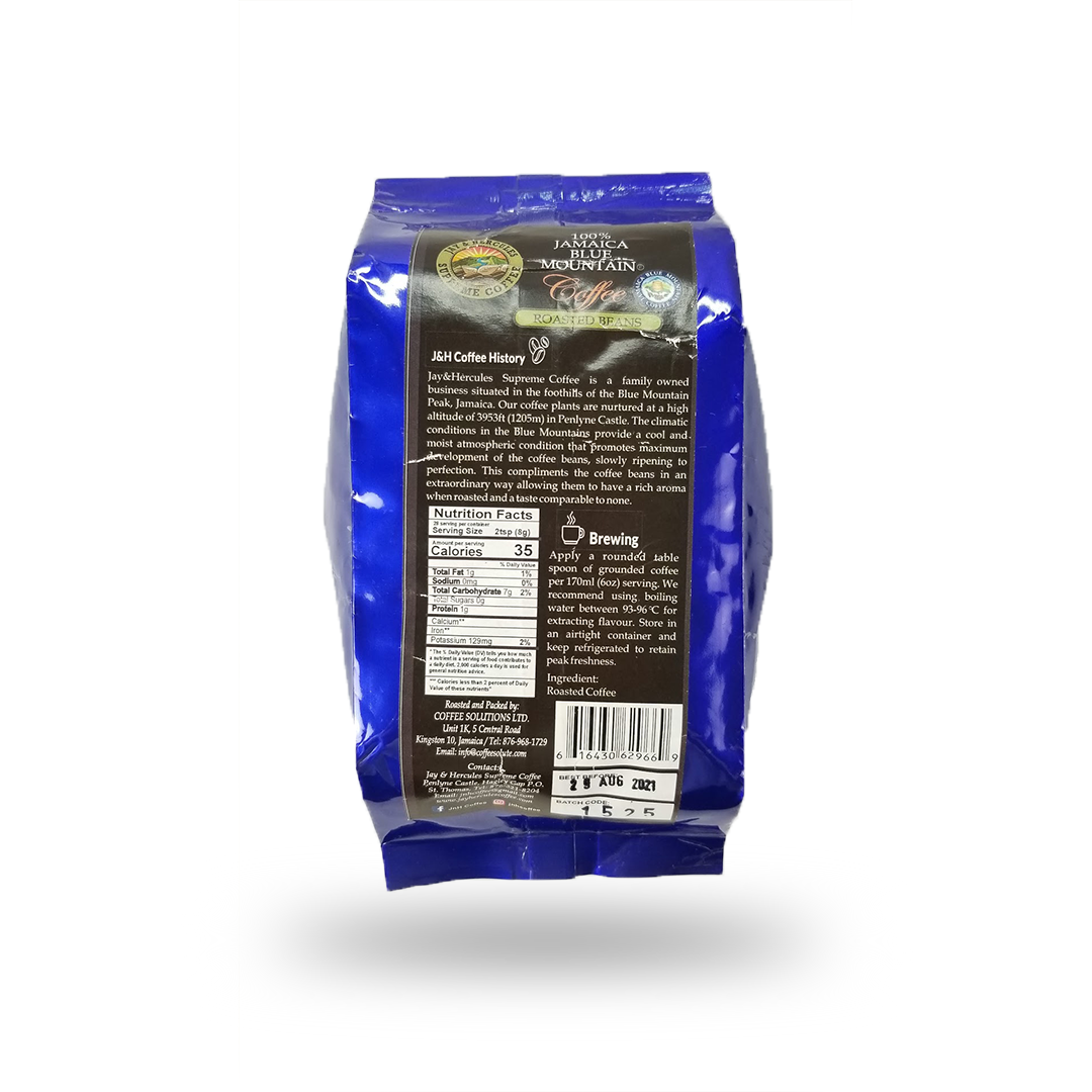 Jay and Hercules Supreme Coffee 100% Jamaica Blue Mountain (Subscription)