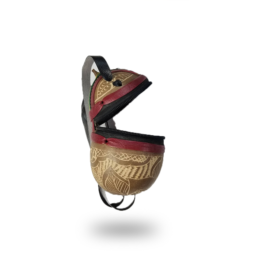 Vertical Coconut Purse