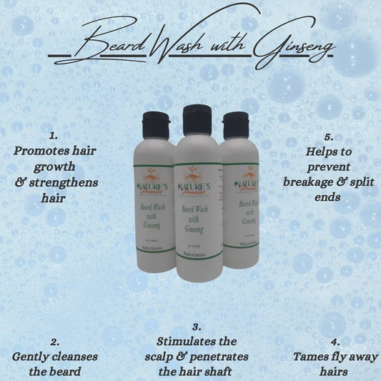 Nature's Promise Beard Wash with Ginseng