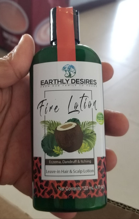 Earthly Desires Fire Lotion