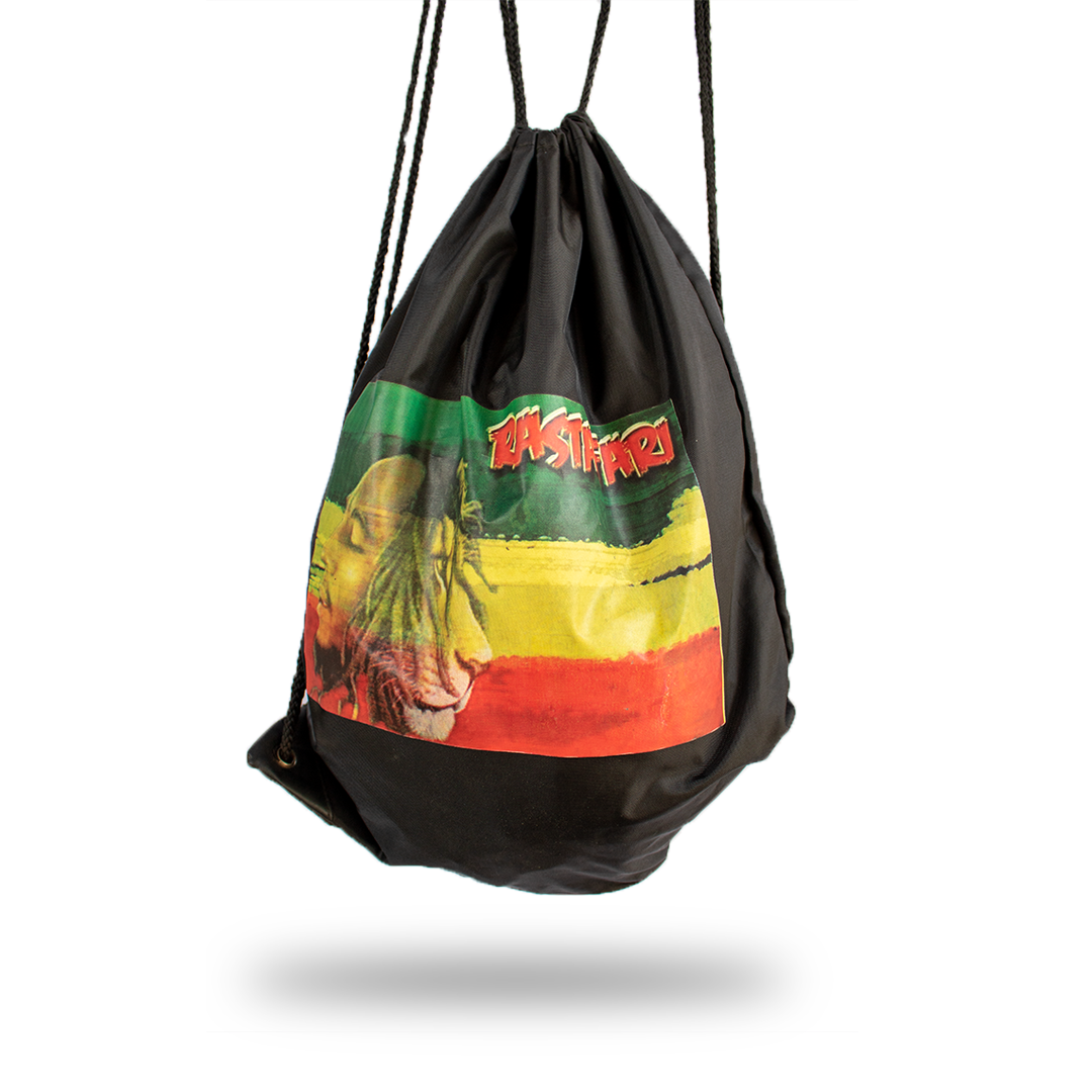 Nylon Bob Marley Drawstring Bag