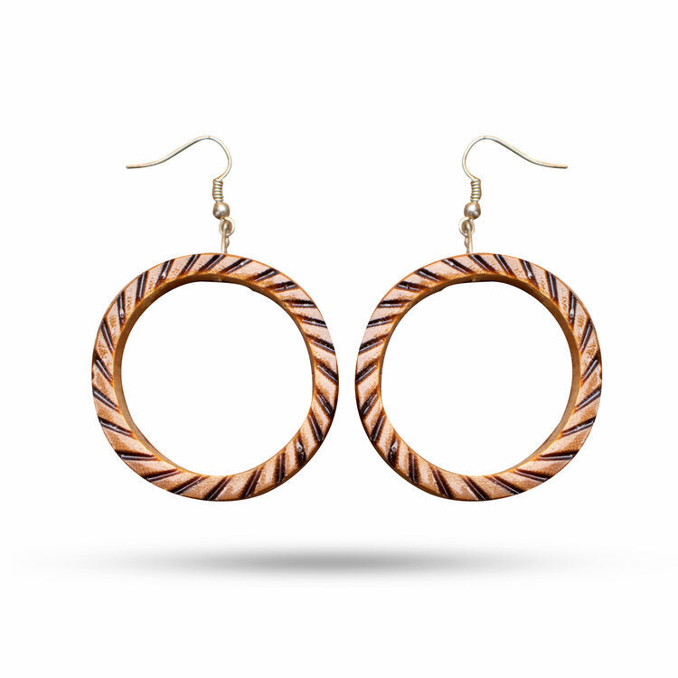 Hollow Circle Earrings