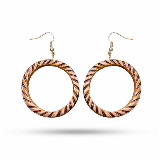Hollow Circle Earrings