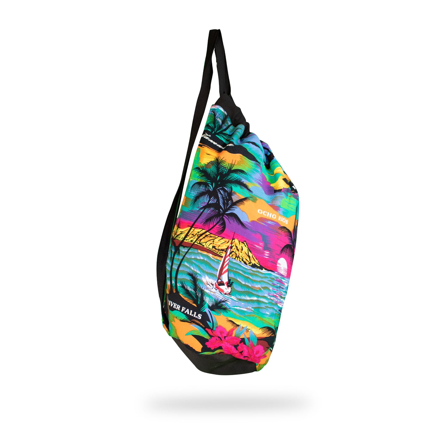Multicolour Drawstring Bag