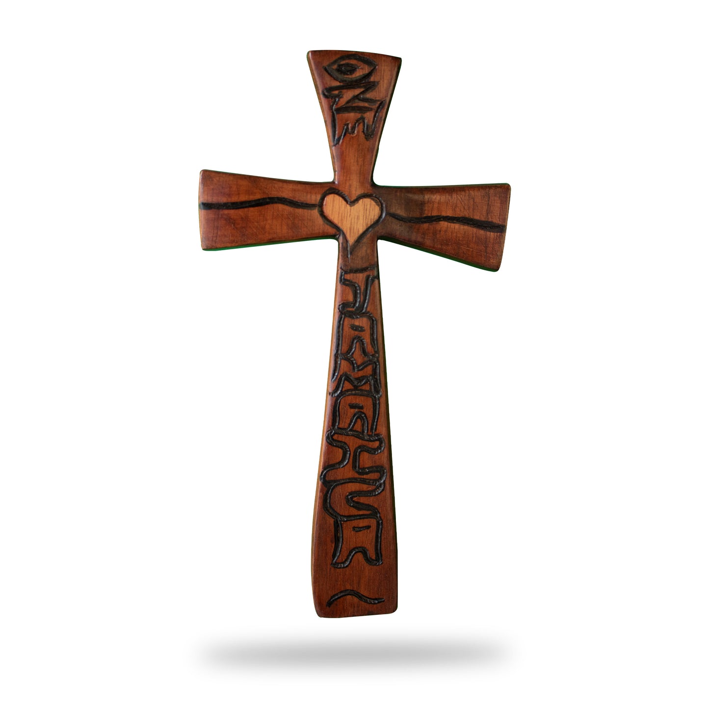 Wooden Cross Carving
