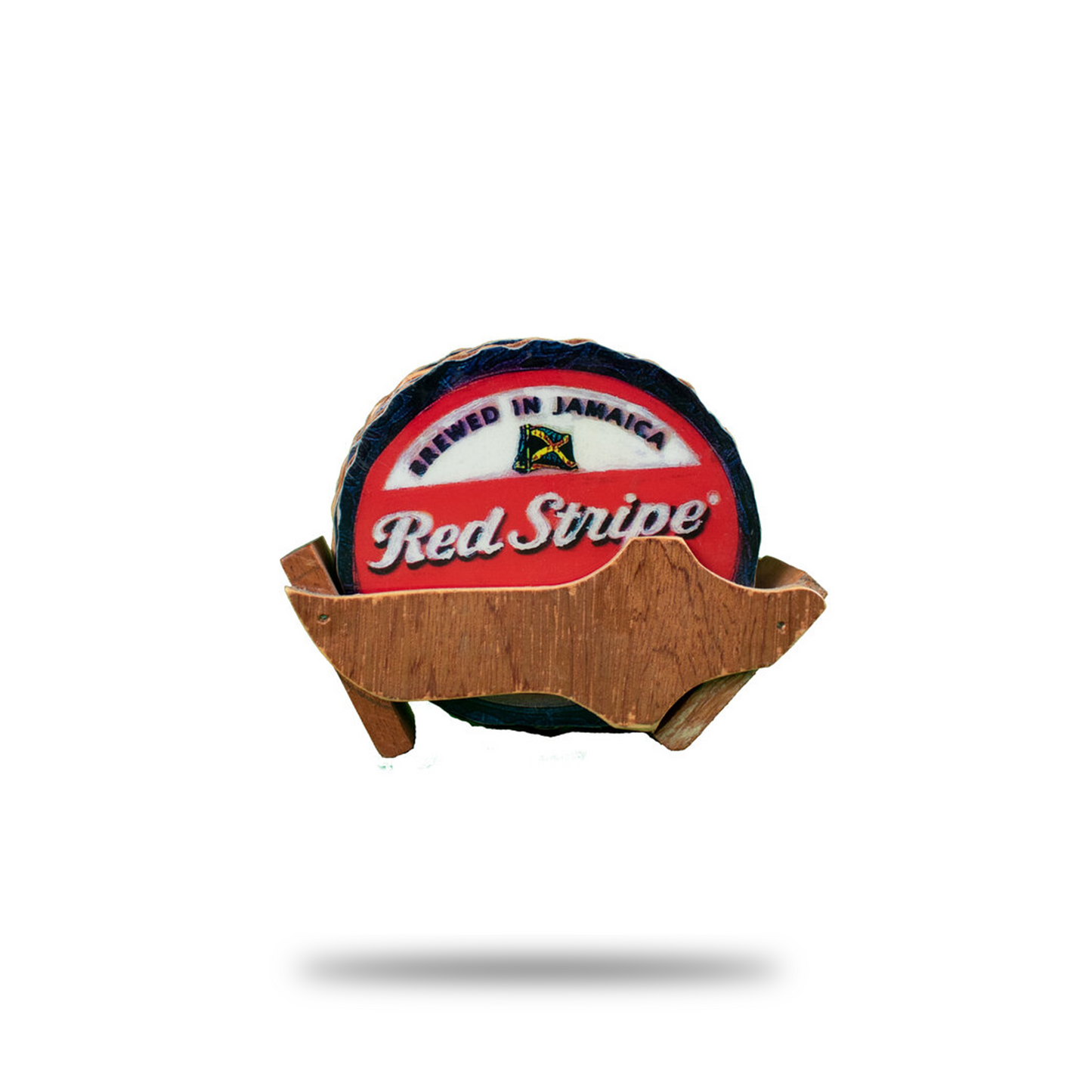 Red Stripe Coasters