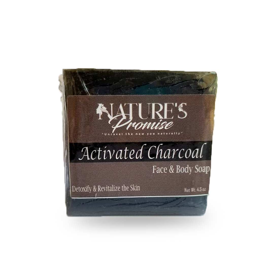 Nature's Promise Activated Charcoal Face & Body Soap