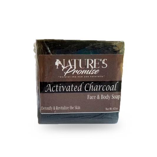 Nature's Promise Activated Charcoal Face & Body Soap