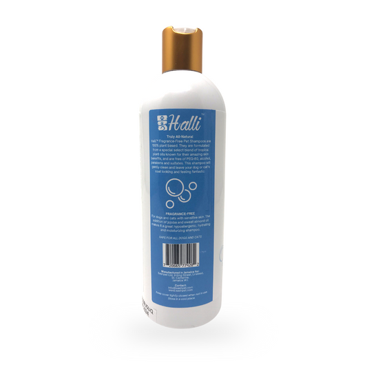 Halli™ Fragrance-Free Plant-Based Pet Shampoo
