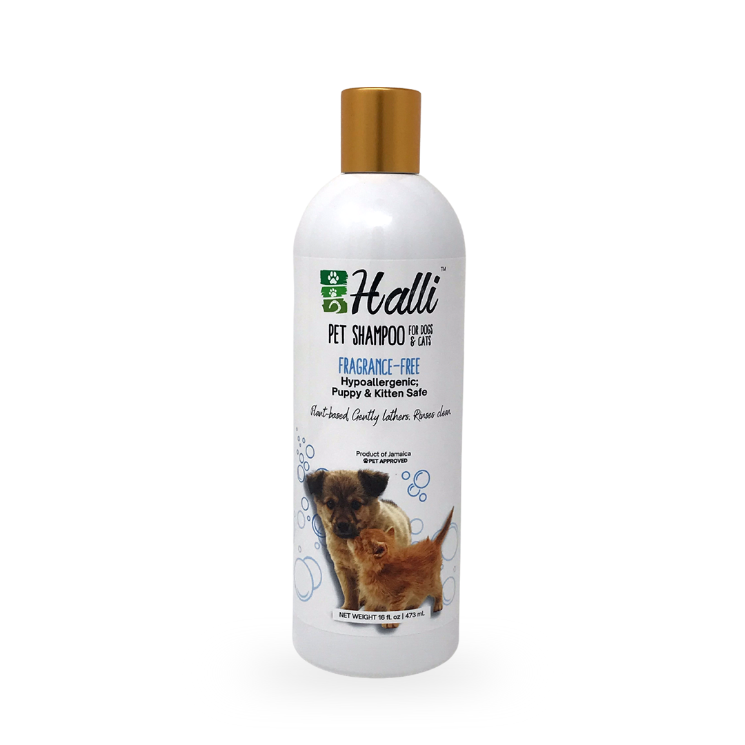 Halli™ Fragrance-Free Plant-Based Pet Shampoo