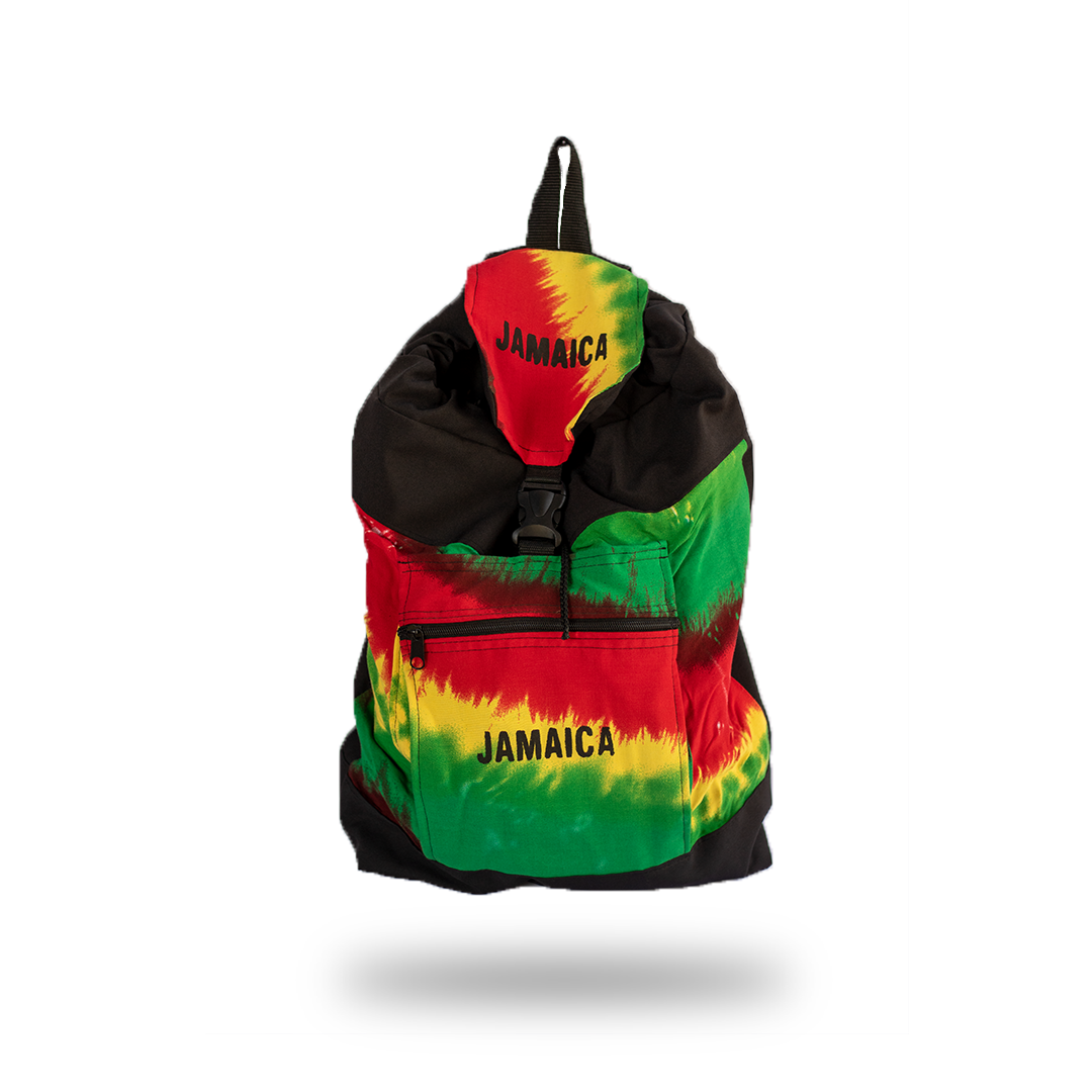 Tie Dye Jamaican Backpack