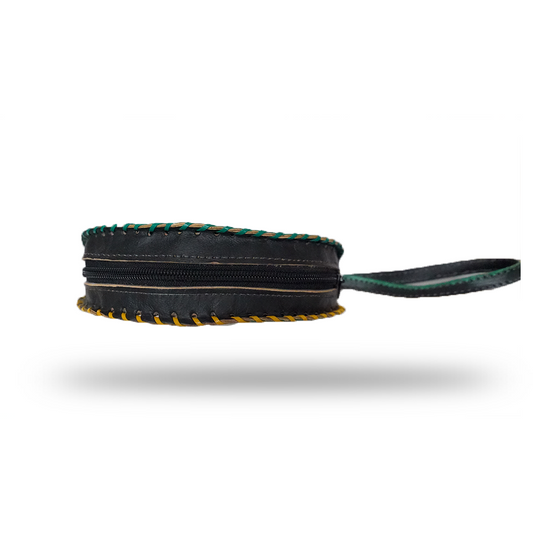 Jamaican Leather Coin Purse