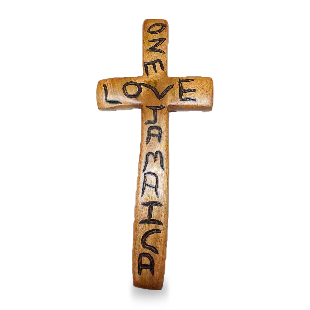 Wooden Cross Carving