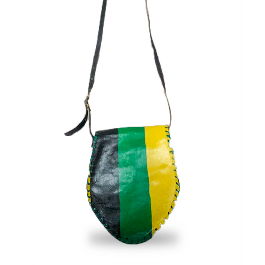 Jamaican Leather Crossbody Bag