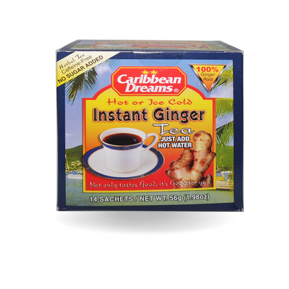 Caribbean Dreams Unsweet Instant Ginger Crystal