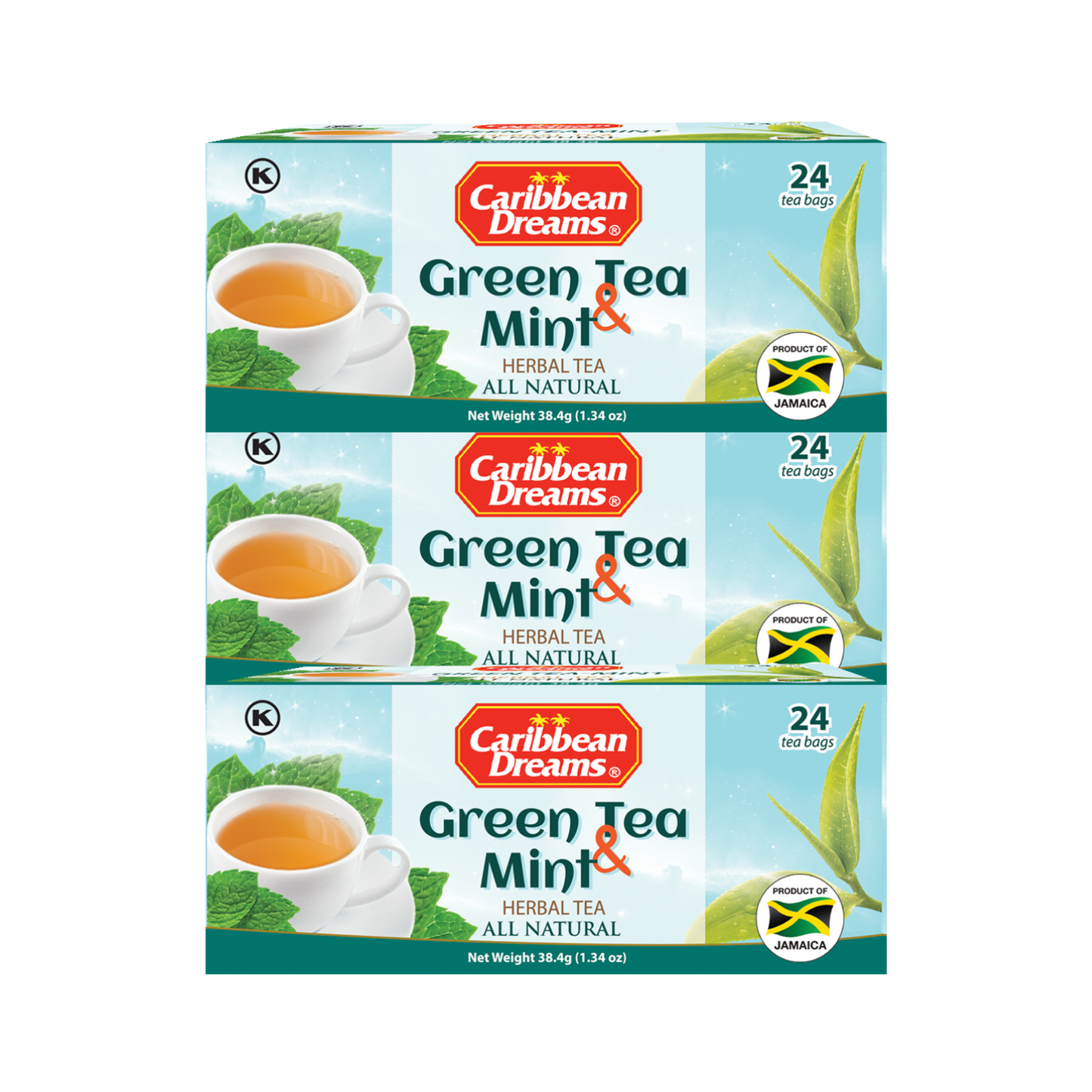 Caribbean Dreams Green Tea & Mint