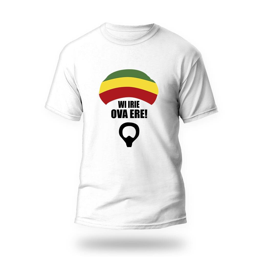 Khalelsh Collection Wi Irie Ova Ere! T-shirts