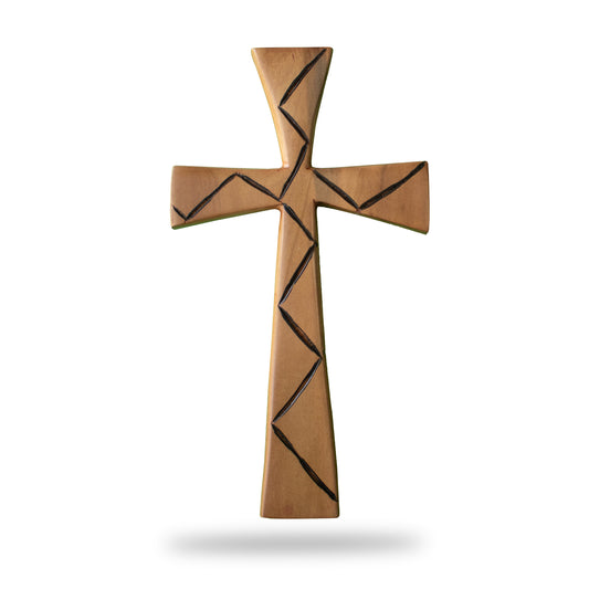 Wooden Cross Carving