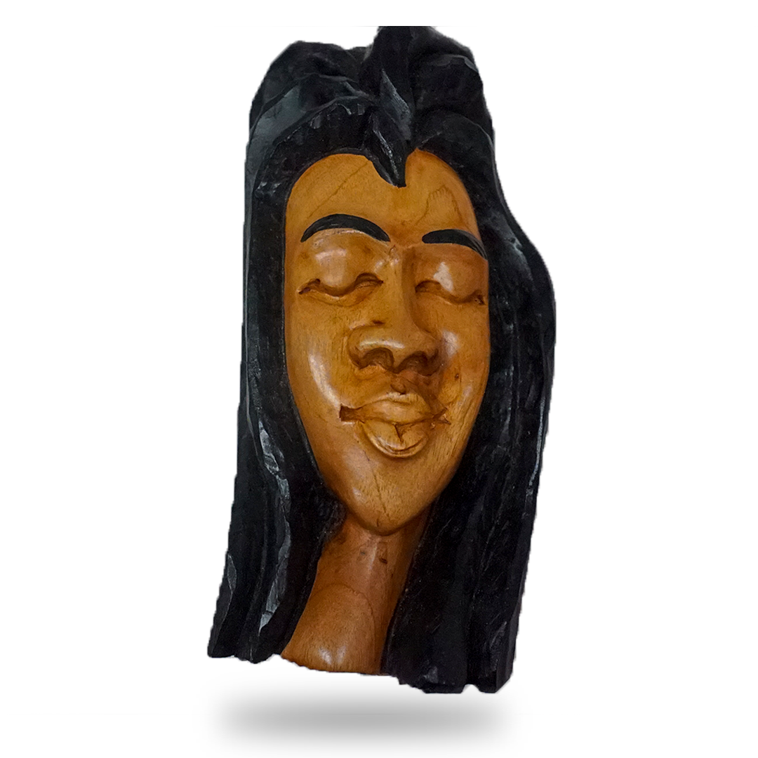 Rastafari Woman Carving