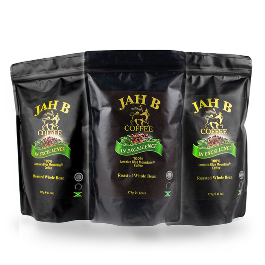 3 Pack Bundle of Jah B Blue Mountain Coffee
